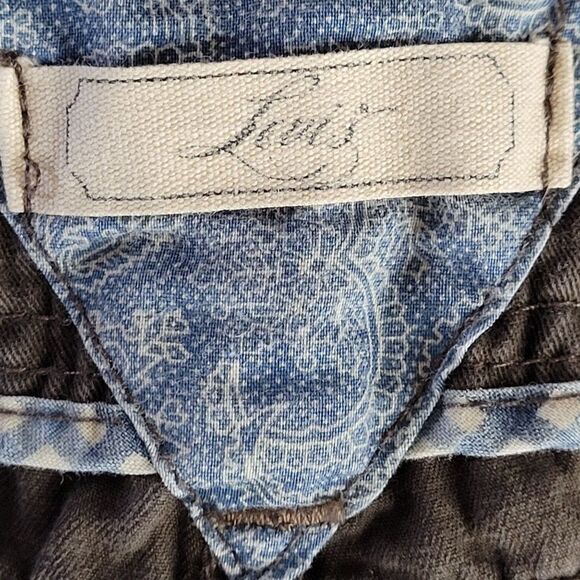 Womens Y2K Levi's Low Rise Tapered Cargo Pants 4M Army Green Drawstring Pockets - Picture 14 of 16